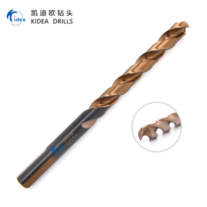 Kidea công cụ HSS Vàng & Đen hoàn thành M35 Cobalt 5% đầy đủ mặt đất <span class=keywords><strong>Twist</strong></span> khoan <span class=keywords><strong>bit</strong></span> cho khoan kim loại cứng thép không gỉ - Product Image 1