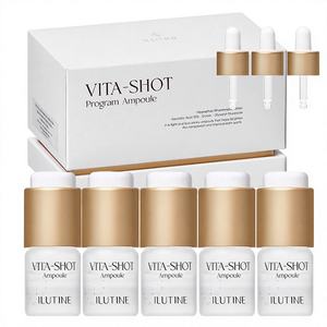 Ampolla Iluminadora ILUTINE VS-002 con Vitamina C Estabilizada y Arbutina para el Tratamiento de Manchas Oscuras en el Rostro, Tonifica Todo Tipo de Piel, Uso de 4 Semanas - Product Image 1