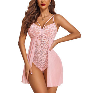 Wholesale Fashionable New Sexy Nightgown Women's Lingerie Home Sleepwear - Product Image 4