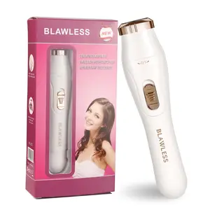 Sıcak satmak kadın epilasyon 3 in 1 USB şarj edilebilir yüz saç çıkarıcı ağrısız saç düzeltici