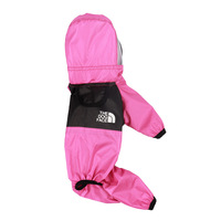 Macacão à prova d'água para cães, roupa para animais de estimação, macacão para cães, resistente à água, coleira de chuva