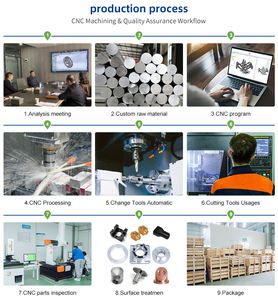 Mecanizado CNC de precisión personalizado Fabricación de piezas de <span class=keywords><strong>metal</strong></span> Torneado y fresado CNC Piezas de acero inoxidable Mecanizado Mini CNC - Product Image 6