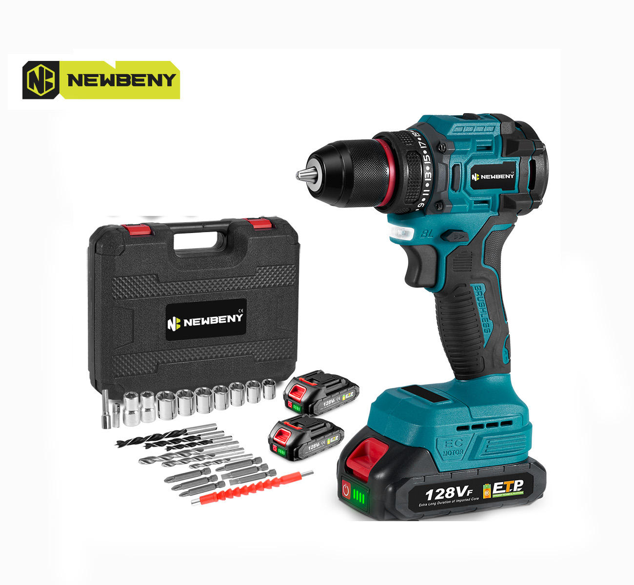 Makita Drill Cordless Brushless 18V Combo Set
