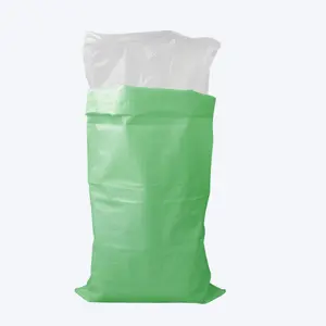 चीन 25 किलो 50 किलो आटा बैग चावल का आटा मकई पॉलीप्रोपाइलीन बुना बोरी पीई आंतरिक 50 किलो आटा बैग