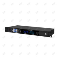 Nouveau modèle EIF PK-100 – Conditionneur d'alimentation audio métallique de haute qualité avec filtre et séquenceur de prises 8 sorties pour scène