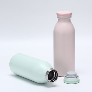 Bpa Free Stainless Steel Insulated Vacuum Flask Double Wall Milk <b>Bottle</b> School Water <b>Bottle</b> For Kids Travel And Back To School - Product Image 3