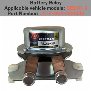 Pièces Shantui pour excavatrices SE210-9/215-9/335-9/370-9 <span class=keywords><strong>Relais</strong></span> <span class=keywords><strong>de</strong></span> batterie J213-92A-020000 J221-92D-070000 01016-50825 01643-30823 - Product Image 1