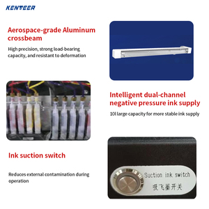 Imprimante à plat UV industrielle Kenteer, <span class=keywords><strong>grand</strong></span> <span class=keywords><strong>format</strong></span>, pour impression acrylique, machine d'impression UV haute vitesse 6090 - Product Image 3