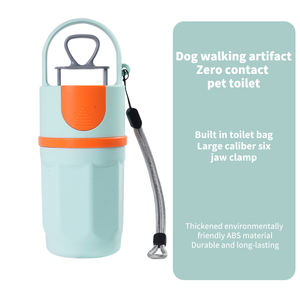 Taşınabilir uygun Pet atık temizleyici kullanımlık yıkanabilir köpek Poop <span class=keywords><strong>Scooper</strong></span> sıhhi atık seçici üst çanta dağıtıcı için köpek - Product Image 2