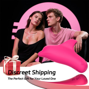 Hot Selling Women Wearable <strong>Dolphin</strong> Finger Vibrator Silicone Waterproof Women Masturbation Masturbation <strong>Adult</strong> <strong>Toys</strong> - Product Image 6