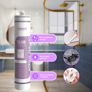 DAP chất lượng nước không thấm nước dựa Acrylic Silicone sealant siliconized Acrylic Latex caulk cộng với Silicone - Product Image 3