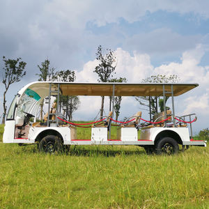 ระบบไฟฟ้ากระแสสลับ 96 โวลต์ แบตเตอรี่ลิเธียม รถมินิบัสไฟฟ้า ลิมู 23 ที่นั่ง ขับเคลื่อนด้วยมือขวาและมือซ้าย - Product Image 3