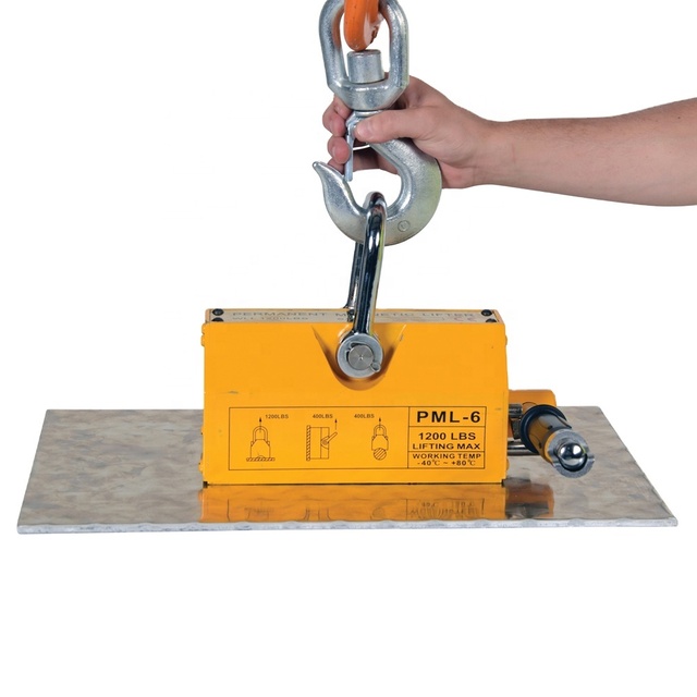 Lifting Magnet Industrial Magnets 1ton Permanent Magnetic Lifter for Steel Move