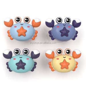 Nouveau crabe Friction jouet créatif éducation précoce éclairage intéressant presse et aller voiture jouets ramper crabe enfants bébé jouet pour cadeau - Product Image 2
