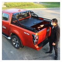 Couverture de benne électrique rétractable de haute qualité pour Ford Ranger Nissan Navara - Volet roulant verrouillable sans perçage