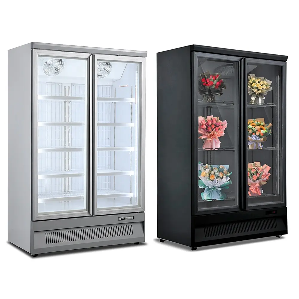 Chiller Flower Display Fridge Used Showcase Refrigerators For Flowers