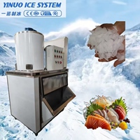 Machine à glace en flocons de 15 tonnes par jour pour le refroidissement du béton industriel