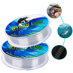 Línea de Pesca de Nailon de 100 Metros, Línea Monofilamento de Alta Resistencia, Agua Dulce y Salada, Accesorio de Pesca al por Mayor OEM - Product Image 2