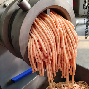 เครื่องบดเนื้อแช่แข็งและ<span class=keywords><strong>เนื้อ</strong></span>สดอุตสาหกรรมรุ่นใหม่ พร้อมวัสดุสแตนเลส SUS304 สำหรับสายการผลิตในโรงงานอาหาร - Product Image 1