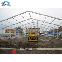 20X20m chapiteau insonorisé bâche transparente pagode transparente auvent 20x30 entrepôt robuste tente d'occasion