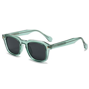 PC Polycarbonate Acetate <b>Square</b> <b>Sunglasses</b> TR90 Frame Polarized UV400 Protection Shades for <b>Men</b> Women Unisex - Product Image 1