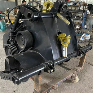 Traktor Pertanian dengan Mesin Penggali Rantai Ganda yang Dipasang pada Skid Steer Loader 150HP+ Gearbox Motor Engine-Pertanian Produktivitas Tinggi - Product Image 5