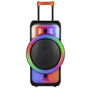 รถเข็นพกพาขนาด12นิ้วมีไฟ LED RGB 7.4V แบตเตอรี่40W ใช้ไฟภายนอกอาคารลำโพงงานปาร์ตี้บลูทูธ - Product Image 2