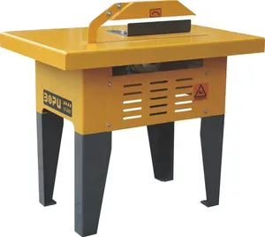 Máquina de corte elétrica de 400mm 380v, tabela de máquina de corte de madeira elétrica horizontal máquina de corte de madeira máquinas de serra de madeira