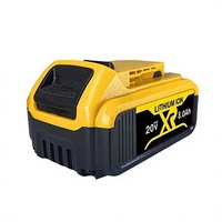 Compatible avec les batteries DEWALT 20V DCB200/DCB208 et les perceuses sans fil - Batterie au lithium ternaire rechargeable