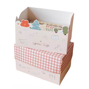 Luxury Biscuit Sweet Pastry Dessert Donut Box Cookies Packaging dessert boxes