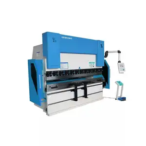 Senfeng 100t cnc máquinas de dobra de metal e imprensa freio para processo de folha de metal para venda