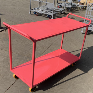 Carro de Almacenamiento Móvil para Almacenes de Alta Resistencia, Carro de Manipulación de Materiales, Carro de Transporte de Carga - Product Image 5