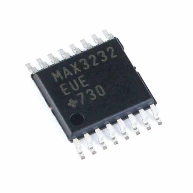 New and Original Maxim TSSOP-16 3V to 5.5V Output Voltage MAX3232EUE MAX3232EUE+ MAX3232EUE+T RS232 Integrated Circuit IC Chips