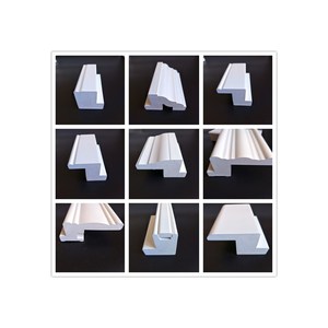 Composants de volet de fenêtre en PVC peint blanc neige, style moderne, horizontal, avec rail supérieur et inférieur, résistant aux UV, écologique - Product Image 4