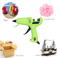 Pistolet à colle chaude 60W, pistolet à colle chaude 110-240V, adapté aux travaux manuels et aux jouets, avec bâton de colle de 11 mm, outil de bricolage