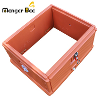 Menger Bee USA Lager liefert neue 3-lagige, lebensmittelechte HDPE-Kunststoff-Bienenstock-Tiefrahmen, kompatibel mit Langstroth