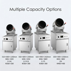 Máquina Eléctrica Comercial para Saltear Alimentos con Control de Cinco Velocidades para Distribuidores de Equipos de Cocina para Restaurantes y Cocinas en la Nube - Product Image 2