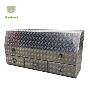 GL-25111 Side Opening Truck Storage Heavy Duty Stainless Steel Truck Tool Box