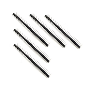 2 pares de conectores macho y hembra de 40 pines y 2,54 mm para prototipos electrónicos de Arduino, proyectos de bricolaje con Raspberry Pi y módulos de breadboard. - Product Image 2