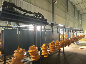 Pièces de train de roulement GJEM : Pignon d'entraînement, Galet de guidage en caoutchouc, Galet supérieur, Galet inférieur en acier pour pelle hydraulique 6 tonnes 100% - Product Image 3