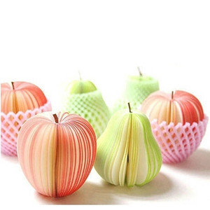 Blocs-notes adhésifs aux fruits - fruits et légumes assortis - blocs-notes créatifs - blocs-notes rechargeables - blocs-notes pour étudiants et employés de bureau - Product Image 1
