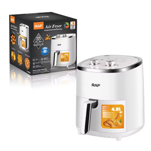 Friteuse à air chaud électrique multifonction sans huile avec revêtement en acier inoxydable 6 L - Product Image 3