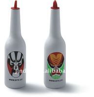 Bouteilles Flair colorées en plastique durable de tailles multiples pour la pratique et l'utilisation d'autres endroits