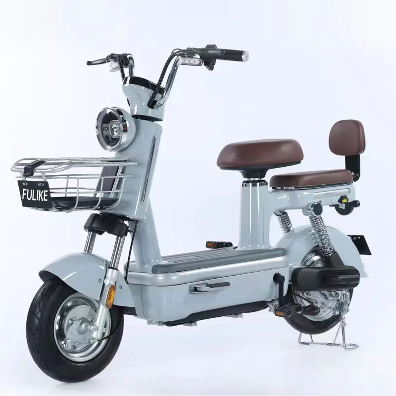 Fabbrica 2 ruote elettrica city road CE bici elettrica per adulti 350w 500w confortevole per 2 persone