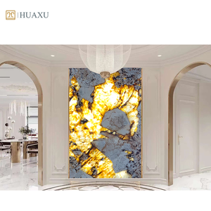 Tấm đá thạch anh Brazil cao cấp Huaxu, đá <span class=keywords><strong>granite</strong></span> Patagonia xuyên sáng, dùng làm đèn nền cho dự án biệt thự - Product Image 6