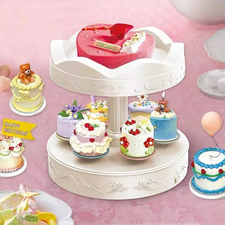 التلقائي الدورية الحلوى آلة ماكينة صنع الكعك السوشي عرض الجدول عيد ميلاد حزب صينية الدورية آلة
