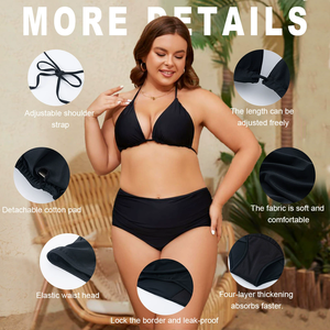Precio <span class=keywords><strong>de</strong></span> Fábrica, Tallas XS-3XL, Bragas Menstruales Reutilizables <span class=keywords><strong>de</strong></span> Alta Calidad, 4 Capas, a Prueba <span class=keywords><strong>de</strong></span> Fugas, <span class=keywords><strong>de</strong></span> Cintura Alta, para Mujer, Conjuntos <span class=keywords><strong>de</strong></span> Trajes <span class=keywords><strong>de</strong></span> Baño Menstruales - Product Image 5