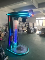 Machine de jeu d'arcade électronique de boxe et de frappe sur sac, à monnayeur, en métal, pour centre de divertissement
