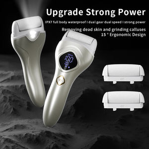 مبرد كهربائي جديد للقدمين - مزيل الجلد الميت والتقرنات، أداة عناية بالقدمين مقاومة للماء، ضرورية للعناية بالأقدام - Product Image 5