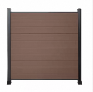 แผ่นไม้รั้วพลาสติกคอมโพสิตแผ่นไม้ลามีลาสกันลื่นติดตั้งง่ายตัดด้วยเลเซอร์ - Product Image 1